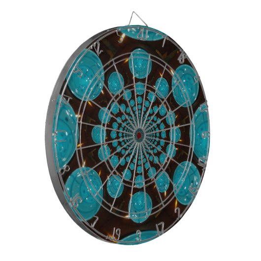 Erstellen Sie Ihr eigenes blaues Licht Kaleidoskop Dartscheibe (Vorderseite Links)