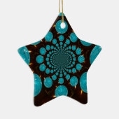Erstellen Sie Ihr eigenes blaues Licht Kaleidoskop Keramikornament (Rechts)