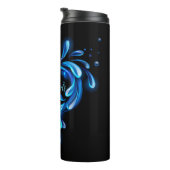 Erstellen Sie Ihr eigenes blaues Wasserheiz Thermosbecher (Nach rechts gedreht)