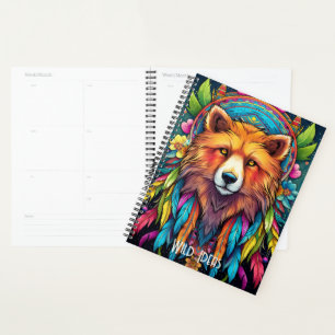 Erstellen Sie Ihr eigenes Boho Red Fox Totem Tier Planer
