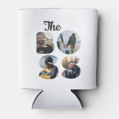 Erstellen Sie Ihr eigenes Boss Foto passendes Paar Dosenkühler (Vorderseite)