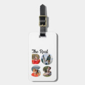 Erstellen Sie Ihr eigenes Boss Foto passendes Paar Gepäckanhänger (Vorderseite vertikal)