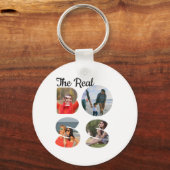 Erstellen Sie Ihr eigenes Boss Foto passendes Paar Schlüsselanhänger (Vorderseite)