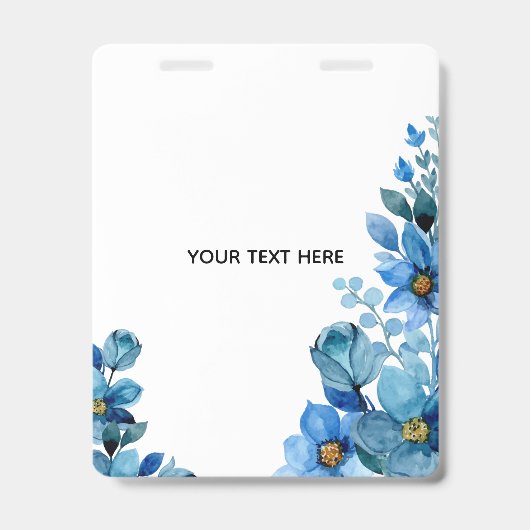 Erstellen Sie Ihr eigenes botanisches Design Ausweis (Vorderseite)