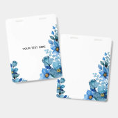 Erstellen Sie Ihr eigenes botanisches Design Ausweis (Vorder- & Rückseite)