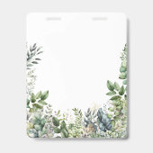Erstellen Sie Ihr eigenes botanisches Design Ausweis (Rückseite)