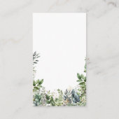 Erstellen Sie Ihr eigenes botanisches Design Begleitkarte (Rückseite)