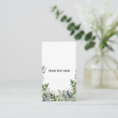 Erstellen Sie Ihr eigenes botanisches Design Begleitkarte (Stehend Vorderseite)