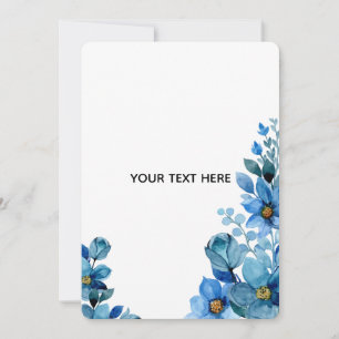 Erstellen Sie Ihr eigenes botanisches Design Dankeskarte