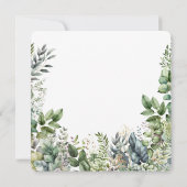 Erstellen Sie Ihr eigenes botanisches Design Einladung (Rückseite)
