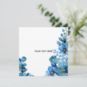 Erstellen Sie Ihr eigenes botanisches Design Einladung (Stehend Vorderseite)