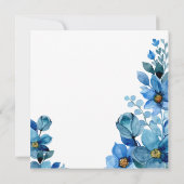 Erstellen Sie Ihr eigenes botanisches Design Einladung (Rückseite)