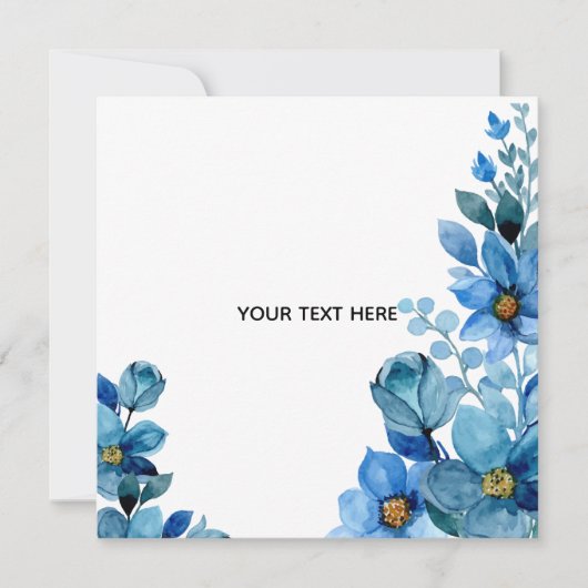 Erstellen Sie Ihr eigenes botanisches Design Einladung (Vorderseite)