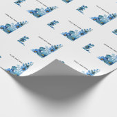 Erstellen Sie Ihr eigenes botanisches Design Geschenkpapier (Ecke)