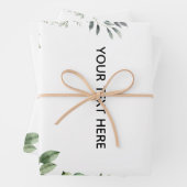 Erstellen Sie Ihr eigenes botanisches Design Geschenkpapier Set (Beispiel)