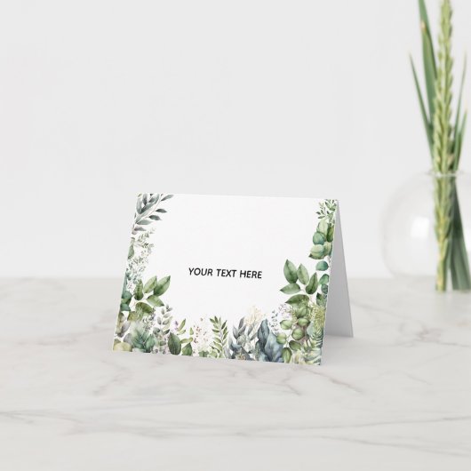 Erstellen Sie Ihr eigenes botanisches Design Karte (Vorderseite)