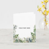 Erstellen Sie Ihr eigenes botanisches Design Karte (Gelbe Blume)