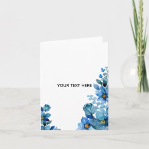 Erstellen Sie Ihr eigenes botanisches Design Karte