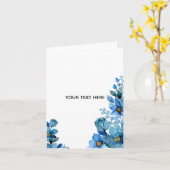 Erstellen Sie Ihr eigenes botanisches Design Karte (Gelbe Blume)