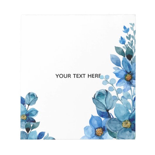 Erstellen Sie Ihr eigenes botanisches Design Notizblock (Vorderseite)