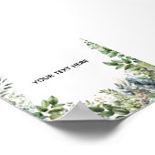 Erstellen Sie Ihr eigenes botanisches Design Poster (Ecke)