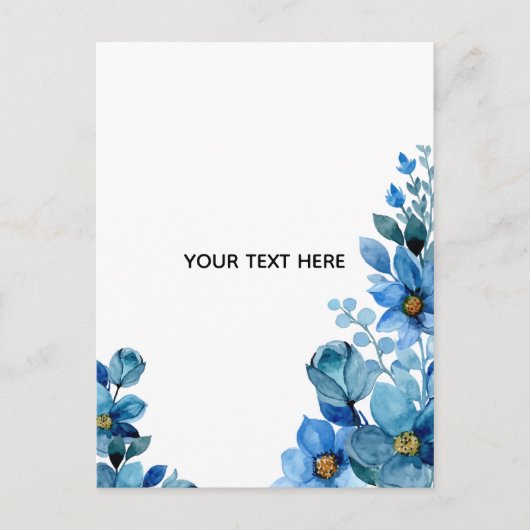 Erstellen Sie Ihr eigenes botanisches Design Postkarte (Vorderseite)