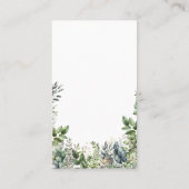 Erstellen Sie Ihr eigenes botanisches Design Visitenkarte (Rückseite)