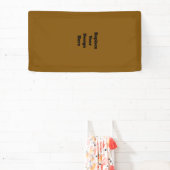 Erstellen Sie Ihr eigenes Braun Banner (InSitu)