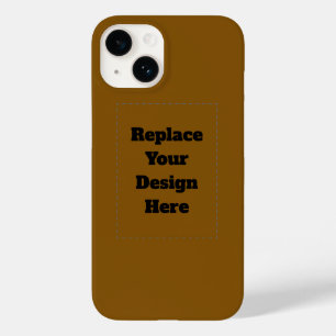 Erstellen Sie Ihr eigenes Braun Case-Mate iPhone 14 Hülle