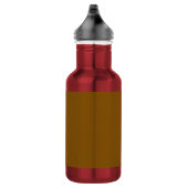 Erstellen Sie Ihr eigenes Braun Edelstahlflasche (Rechts)