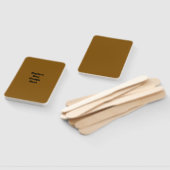 Erstellen Sie Ihr eigenes Braun Fächer (Non-assembled)