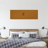 Erstellen Sie Ihr eigenes Braun Leinwanddruck (Insitu (Schlafzimmer))