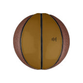 Erstellen Sie Ihr eigenes Braun Mini Basketball (Vertikal)