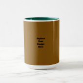 Erstellen Sie Ihr eigenes Braun Tasse (Zentrum)