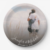 Erstellen Sie Ihr eigenes Braut- und Gräuelhochzei Pappteller (Vorderseite)