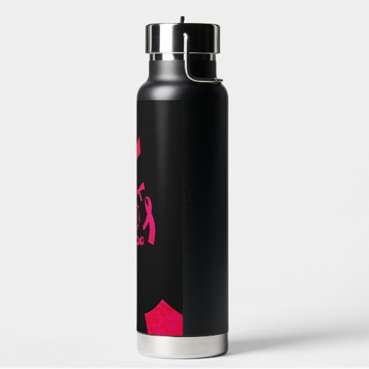 Erstellen Sie Ihr eigenes Brustkrebs-Bewusstsein A Trinkflasche (Links)