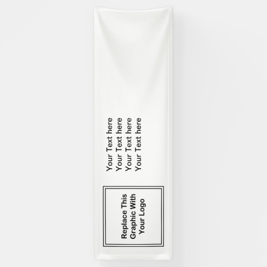 Erstellen Sie Ihr eigenes Business-Banner Banner (Vertikal)