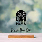 Erstellen Sie Ihr eigenes Business-LOGO Acrylschild (Neutral)