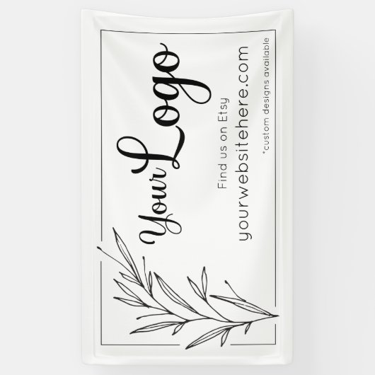 Erstellen Sie Ihr eigenes Business Sketch Branch B Banner (Vertikal)