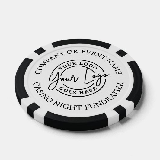 Erstellen Sie Ihr eigenes Casino Night Logo Pokerchips (Einzeln)