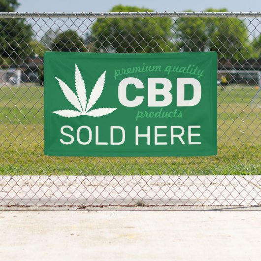 Erstellen Sie Ihr eigenes CBD-Verkauf hier Banner (Insitu)