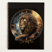 Erstellen Sie Ihr eigenes Celestial Leo Zodiac Planer (Vorderseite)