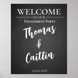 Erstellen Sie Ihr eigenes Chalkboard-Party Poster
