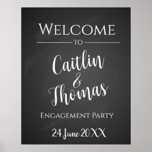 Erstellen Sie Ihr eigenes Chalkboard-Party Poster