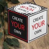 Erstellen Sie Ihr eigenes - Checked Buffalo Karier Würfel