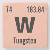 Erstellen Sie Ihr eigenes chemisches Element Steinuntersetzer (Vorderseite)