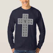Erstellen Sie Ihr eigenes Christliches Kreuz mit 2 T-Shirt (Vorderseite)