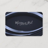 Erstellen Sie Ihr eigenes Circle Blue Design Visitenkarte (Vorderseite)