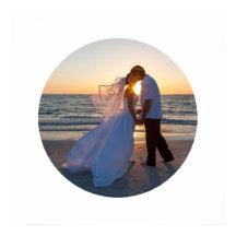 Erstellen Sie Ihr eigenes Circle Shape Wedding Fot