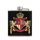 Erstellen Sie Ihr eigenes Coat mit dem Emblem der Flachmann (Rückseite)